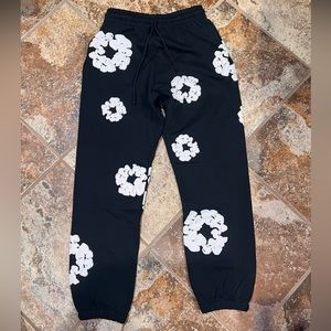 Denim Tears Black Sweatpants